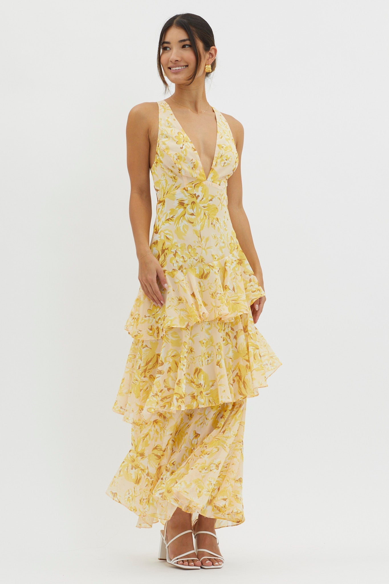Lisa | Summer Dress Red Bloom™