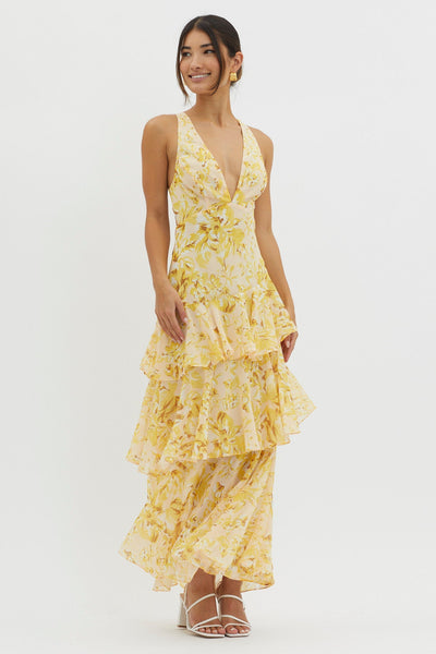 Lisa | Summer Dress Red Bloom™