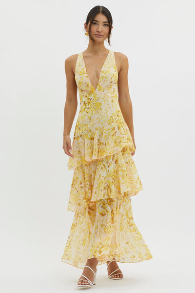 Lisa | Summer Dress Red Bloom™