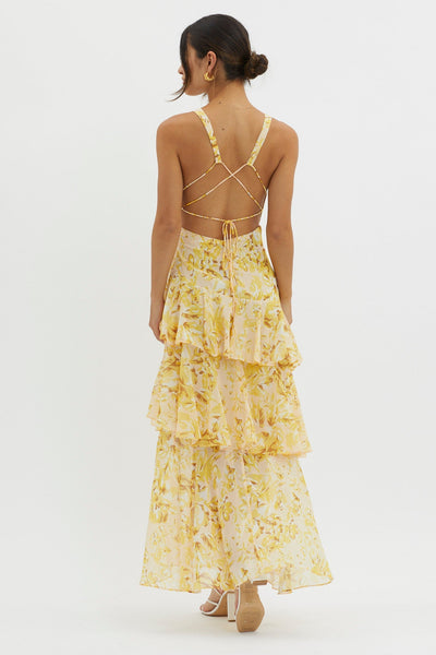 Lisa | Summer Dress Red Bloom™