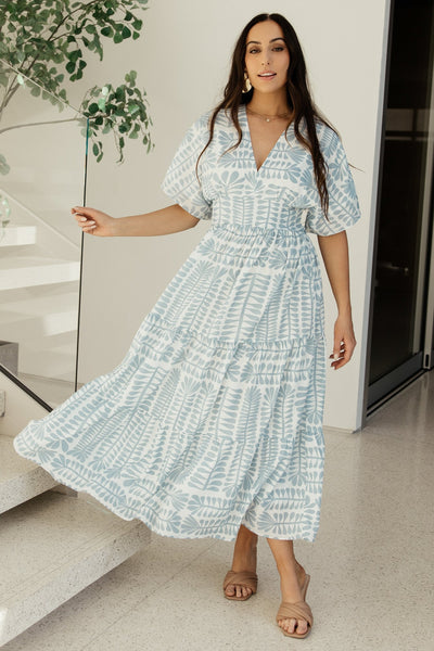 Austin Kimono Dress™ | Blue Print