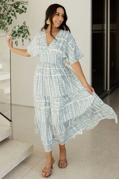 Austin Kimono Dress™ | Blue Print