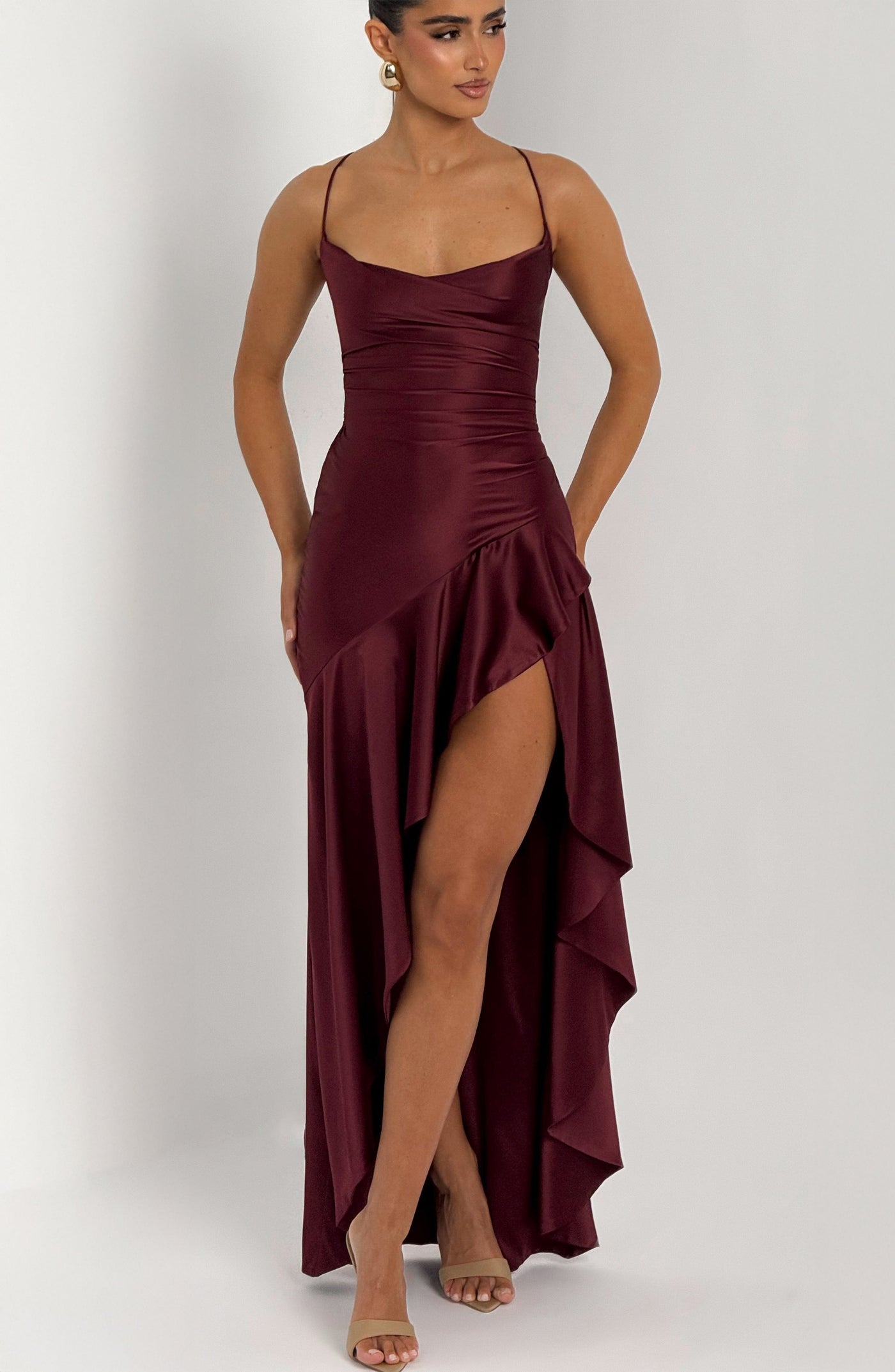 Samira | Maxi Dress Cherry Lacquer™